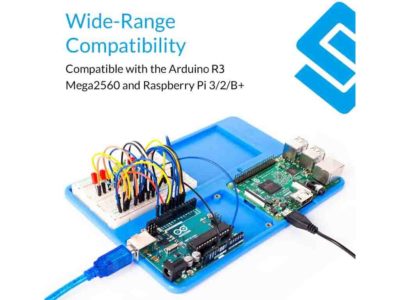 Base para protoboard con arduino y raspberry