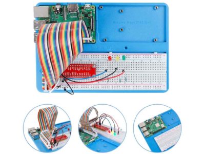 Base para protoboard con arduino y raspberry