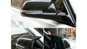 Cubierta de espejo retrovisor fibra de carbono para BMW