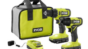 Combo kit taladro y atornillador inalambrico RYOBI