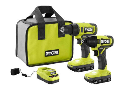 Combo kit taladro y atornillador inalambrico RYOBI