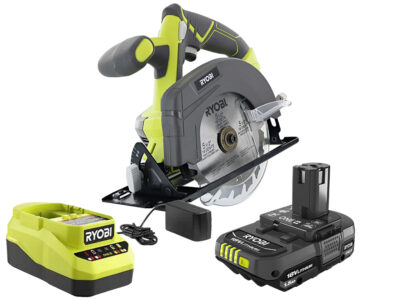 Kit Sierra Circular Inalambrica Ryobi