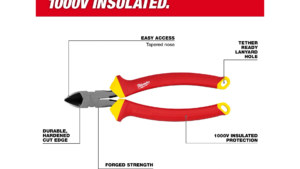 Cortafrios aislados 1000V de 8" de Milwaukee