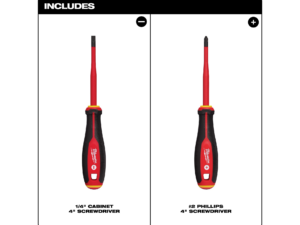 Juego Destornilladores Milwaukee Aislado Para Electricista