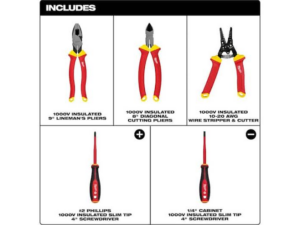 Juego De Herramientas Aisladas Milwaukee Para Electricista