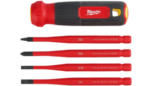 Juego Destornillador Aislado Milwaukee 4 En 1