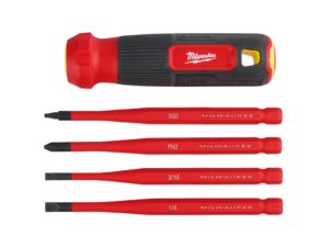 Juego Destornillador Aislado Milwaukee 4 En 1